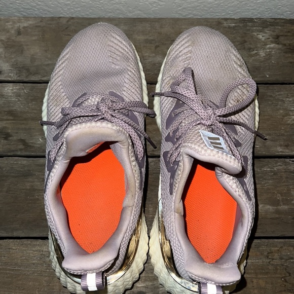 Adidas AlphaBoost SOFT VISION/COPPER METALIC/ORCHID TINT US M size 7 - Picture 7 of 7